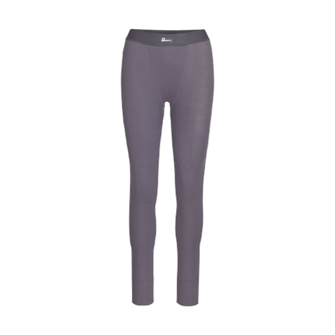 Ribbed Leggings - Charcoal