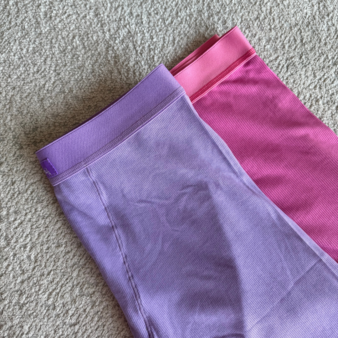 Ribbed Short Sleeve - Blush